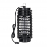 Λαμπτήρας εντόμων Rosberg R51770B, Έως 15 m2, 2W, φως LED, χαμηλός θόρυβος, Μαύρο