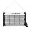 Λαμπτήρας εντόμων Rosberg R51770D, Μέχρι 20 m2, 20W, Υπεριώδες φως, Χαμηλός θόρυβος, Λευκό/Μαύρο