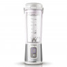 Φορητό μπλέντερ Ninja BC151EUW, 530 ml, ατσάλινη λεπίδα με 6 λεπίδες, θρυμματισμός πάγου, έως 10 κύκλοι, χωρίς BPA, USB-C, Λευκό