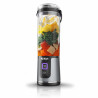 Φορητό μπλέντερ Ninja BC151EUBK, 530 ml, ατσάλινη λεπίδα με 6 λεπίδες, θρυμματισμός πάγου, έως 10 κύκλοι, χωρίς BPA, USB-C, Μαύρο