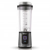 Φορητό μπλέντερ Ninja BC151EUBK, 530 ml, ατσάλινη λεπίδα με 6 λεπίδες, θρυμματισμός πάγου, έως 10 κύκλοι, χωρίς BPA, USB-C, Μαύρο