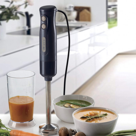 Μπλέντερ Ariete BREAKFAST 0601/00, 700W, 2 ταχύτητες, Turbo, λειτουργία Anti-splash, σκούρο γκρι