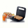 Τοστιέρα σάντουιτς Ariete BREAKFAST 1971/00, 750W, Αντικολλητική επίστρωση, Φωτεινή ένδειξη, Σκούρο γκρι