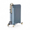 Ariete VINTAGE 0839/15 ψυγείο λαδιού, 2500W, 11 πτερύγια, 3 στάδια, Ένδειξη ισχύος, 360 περιστρεφόμενοι τροχοί, Μπλε