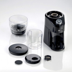 Ηλεκτρικός μύλος καφέ Ariete COFFEE GRINDER 3023/00, 200W, 200 g, 14 επίπεδα άλεσης, 2-12 φλιτζάνια, Μαύρο
