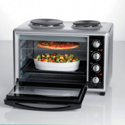 Ariete Bon Cuisine 995, 1500W, 40 l, Χρονοδιακόπτης, 4 θέσεις ψησίματος, Inox