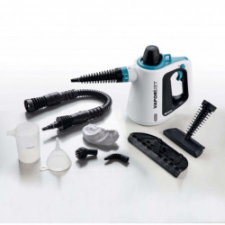 Ατμοκαθαριστής Ariete VAPORÌ JET 4137/00, 3.5 bar, 1050W, 250 ml, Αξεσουάρ, Λευκό