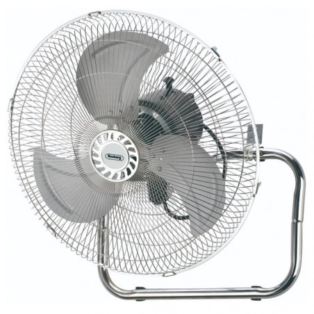 Ανεμιστήρας γενικής χρήσης Rosberg 3in1 R51760J18, 70W, 18", 3 στάδια, Επιτοίχια τοποθέτηση, Αθόρυβη λειτουργία, Χρώμιο/Μαύρο