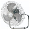 Ανεμιστήρας γενικής χρήσης Rosberg 3in1 R51760J18, 70W, 18", 3 στάδια, Επιτοίχια τοποθέτηση, Αθόρυβη λειτουργία, Χρώμιο/Μαύρο