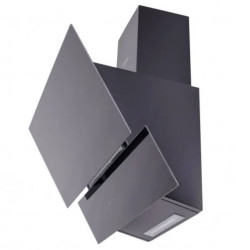 Luxell HANZ DA6-835, 140W, 650 m3/h, 60cm, Τηλεχειριστήριο, Οθόνη αφής, 3 ταχύτητες, LED, Γκρι