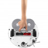 Ρομποτική ηλεκτρική σκούπα Roborock Q Revo Curv QRC02-00 , 18500 Pa, 6400 mAh, 66W, 3D χαρτογράφηση, LiDar, σταθμός φόρτισης, αυτονομία έως 4 ώρες, Λευκό