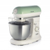 Πλανητικό μίξερ Ariete VINTAGE 1588/04, 2400W, 5,5 l, 7 ταχύτητες, Pulse, ρετρό σχεδιασμός, αντιολισθητικά πόδια, Λευκό/Πράσινο