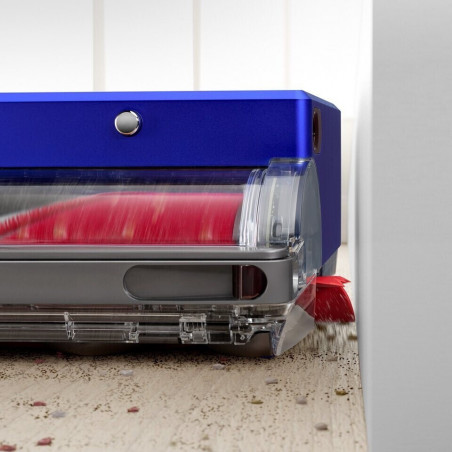 Ηλεκτρική σκούπα Dyson 360, 65 AW, 22000 Pa, 110000 rpm, 4 λειτουργίες, 360° οπτική πλοήγηση, Hyperdymium, Χαμηλό προφίλ, Μπλε/Νικελί