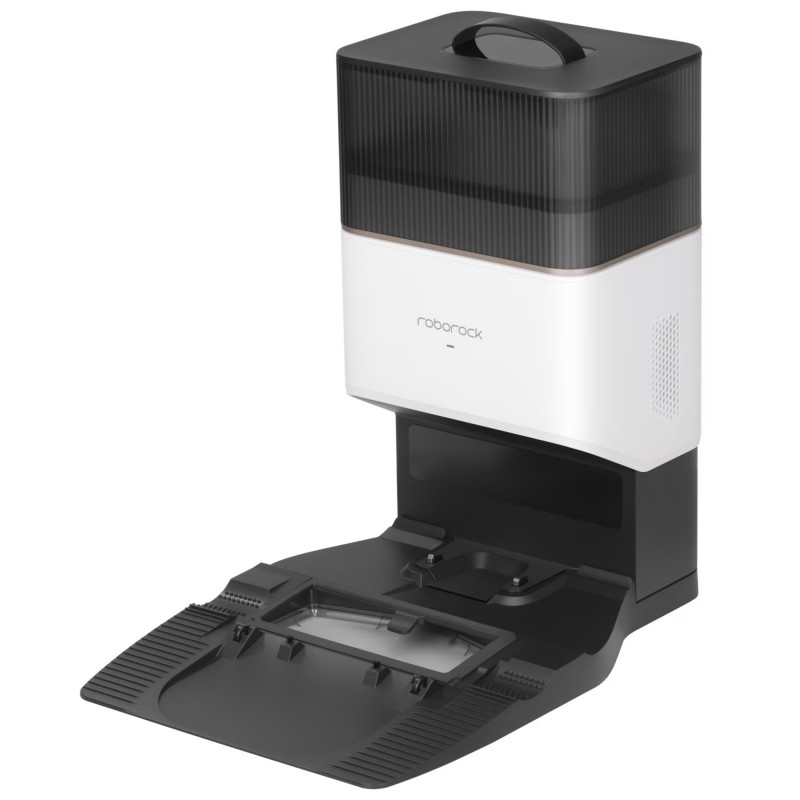 Ρομποτική ηλεκτρική σκούπα Roborock S8 Plus S8P02-00, 69W, 5200 mAh, 6000Pa, χαρτογράφηση LiDAR, 750 ml, 4 αισθητήρες, αυτονομία έως 180 λεπτά, Λευκό/Μαύρο