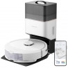 Ρομποτική ηλεκτρική σκούπα Roborock Q8 max+ Q8MP02-00, 59W, Wi-Fi, Φωνητικός έλεγχος, 5500 Pa, Στεγνός και υγρός καθαρισμός, Αυτονομία έως 240 λεπτά, Λευκό/μαύρο