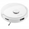 Ρομποτική ηλεκτρική σκούπα Roborock Q8 max+ Q8MP02-00, 59W, Wi-Fi, Φωνητικός έλεγχος, 5500 Pa, Στεγνός και υγρός καθαρισμός, Αυτονομία έως 240 λεπτά, Λευκό/μαύρο