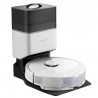 Ρομποτική ηλεκτρική σκούπα Roborock Q8 max+ Q8MP02-00, 59W, Wi-Fi, Φωνητικός έλεγχος, 5500 Pa, Στεγνός και υγρός καθαρισμός, Αυτονομία έως 240 λεπτά, Λευκό/μαύρο