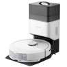 Ρομποτική ηλεκτρική σκούπα Roborock Q8 max+ Q8MP02-00, 59W, Wi-Fi, Φωνητικός έλεγχος, 5500 Pa, Στεγνός και υγρός καθαρισμός, Αυτονομία έως 240 λεπτά, Λευκό/μαύρο