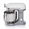 Πλανητικό μίξερ Ariete MODERNA 1589/01, 3200W, 5,5 l, 11 ταχύτητες, Στερεό σώμα από αλουμίνιο, Επιλογή για πρόσθετα εξαρτήματα, Λευκό/Inox