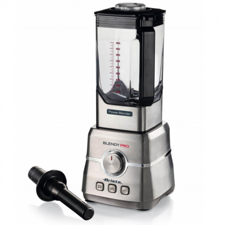 Μπλέντερ Ariete BLENDY PRO 0577, 2000W, 6 ατσάλινες λεπίδες, 2 λίτρα, 32000 στροφές ανά λεπτό, 6 ταχύτητες + παλμός, 3 προγράμματα, Inox