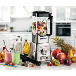 Μπλέντερ Ariete BLENDY PRO 0577, 2000W, 6 ατσάλινες λεπίδες, 2 λίτρα, 32000 στροφές ανά λεπτό, 6 ταχύτητες + παλμός, 3 προγράμματα, Inox