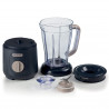 Μπλέντερ Ariete BREAKFAST 0576/03, 500W, 1.5 l, 2 ταχύτητες + παλμός, 4 ατσάλινες λεπίδες, Μαύρο