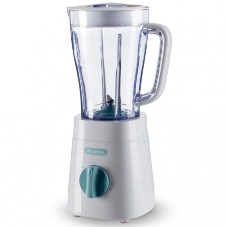 Μπλέντερ Ariete BREAKFAST 0576/04, 500W, 1,5 l, 2 ταχύτητες + παλμός, 4 ατσάλινες λεπίδες, Λευκό