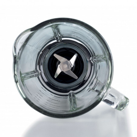 Μπλέντερ MODERNA 0585/00, 1000W, 4 λεπίδες, 1.5 l, 4 ταχύτητες + παλμός, γυάλινη κανάτα, Κόκκινο