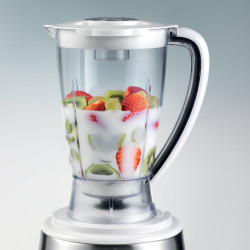 Κουζινομηχανή  Ariete ROBOMIX METAL 1779/00, 1500 W, 2,1 l, Μεταβλητή ταχύτητα, Παλμός, Ανοξείδωτες λεπίδες, Inox