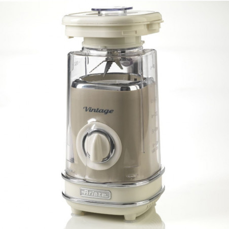 Μπλέντερ Ariete VINTAGE 0568, 500W, 1.5 l, 2 ταχύτητες + παλμός, θρυμματισμός πάγου, Μπεζ