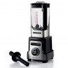 Μπλέντερ Ariete BLEND & HEAT PRO 0578, 2000W, 10 ταχύτητες, 32000 rpm, 6 προγράμματα, Λειτουργία για πλημμύρισμα + σούπα, Inox/Μαύρο.