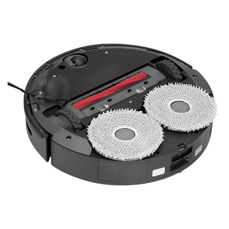 Ρομποτική ηλεκτρική σκούπα Roborock Q Revo S QRS52-00 7000 Pa, 5200 mAh, 80W, 3D χαρτογράφηση LiDar, σταθμός φόρτισης, αυτονομία έως 3 ώρες, Μαύρο