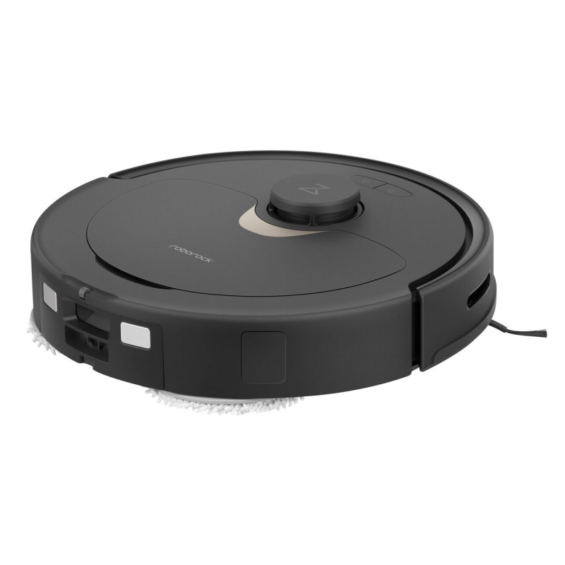 Ρομποτική ηλεκτρική σκούπα Roborock Q Revo S QRS52-00 7000 Pa, 5200 mAh, 80W, 3D χαρτογράφηση LiDar, σταθμός φόρτισης, αυτονομία έως 3 ώρες, Μαύρο