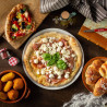 Ηλεκτρικός φούρνος πίτσας Ariete "Pizza in 4 minutes" 0909/10, 1200W, 32 cm, Μέχρι 400C, 5 επίπεδα, Πέτρινη πλάκα, Αντικολλητική επίστρωση, Κόκκινο
