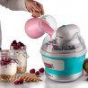 Παγωτομηχανή Ariete PARTY TIME 0643/01, 12W, 1,5 l, 30 min, Αφαιρούμενο μπολ, Τυρκουάζ