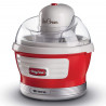 Παγωτομηχανή Ariete PARTY TIME 0643/00, 12W, 1.5 l, 30 min, Κινητό μπολ, Κόκκινο