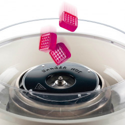 Μηχανή για μαλλί της γριάς Ariete COTTON CANDY PARTY TIME 2973/00, 450W, Ενσωματωμένος διανομέας, Κόκκινο