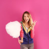 Μηχανή για μαλλί της γριάς Ariete COTTON CANDY PARTY TIME 2973/00, 450W, Ενσωματωμένος διανομέας, Κόκκινο