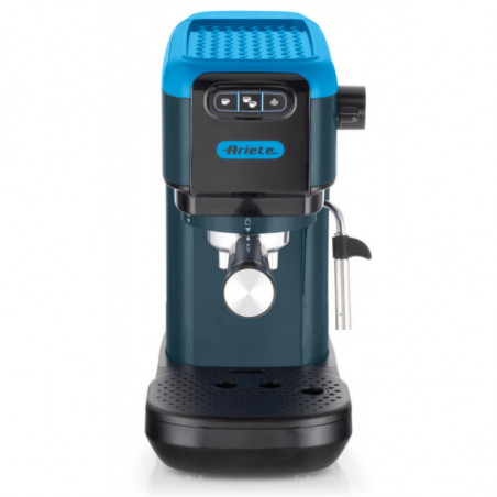 Καφετιέρα Ariete ESPRESSO COLOR 1399/18, 1300W, 15 bar, 1.1 l, αλεσμένος και ESE, Μπλε