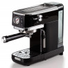 Καφετιέρα Ariete ESPRESSO SLIM MODERNA 1381/32, 1300W, 15 bar, 1.1 l, αλεσμένος και ESE, Μαύρο