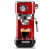 Καφετιέρα Ariete ESPRESSO SLIM MODERNA 1381/33, 1300W, 15 bar, 1.1 l, Ground και ESE, Κόκκινο