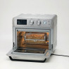 Φριτέζα-φούρνος ζεστού αέρα Ariete 4629/11, 1700W, 25 l, 15 προγράμματα, Μέχρι 230C, Ψηφιακή οθόνη, Περιστρεφόμενο καλάθι, Inox