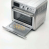 Φριτέζα-φούρνος ζεστού αέρα Ariete 4629/11, 1700W, 25 l, 15 προγράμματα, Μέχρι 230C, Ψηφιακή οθόνη, Περιστρεφόμενο καλάθι, Inox