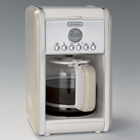 Καφετιέρα Ariete VINTAGE AMERICANO 1342/03, 960W, 2.1 l, Χρονοδιακόπτης, Προγραμματισμός, Παύση, Σύστημα προστασίας από στάξιμο, Μπεζ