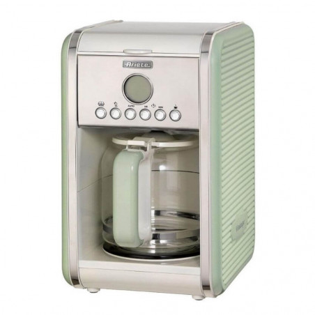 Καφετιέρα Ariete VINTAGE AMERICANO 1342/04, 960W, 2.1 l, Χρονοδιακόπτης, Προγραμματισμός, Παύση, Πράσινο