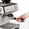 Μηχανή εσπρέσο Ariete ESPRESSO METAL 1313/10, 1600W, 15 bar, 2 l, Ενσωματωμένος μύλος καφέ με 11 ρυθμίσεις, Μανόμετρο, Inox