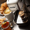Μηχανή εσπρέσο Ariete ESPRESSO METAL SLIM 1380/10, 1300W, 15 bar, 1.1 l, Προσαρμοζόμενο μήκος καφέ, Inox