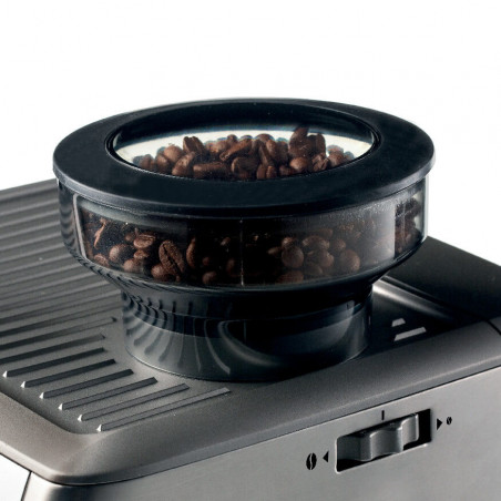 Μηχανή εσπρέσο Ariete ESPRESSO METAL PRO 1312/10, 1600W, 15 bar, 2 l, Οθόνη αφής, Ενσωματωμένος μύλος με 11 στάδια, Ανοξείδωτο, Inox
