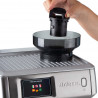 Μηχανή εσπρέσο Ariete ESPRESSO METAL PRO 1312/10, 1600W, 15 bar, 2 l, Οθόνη αφής, Ενσωματωμένος μύλος με 11 στάδια, Ανοξείδωτο, Inox