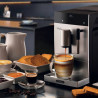 Καφετιέρα Ariete Diadema Automatica 1452/01, 1350W, 19 bar, Touch display, Ατμομάγειρας, Ασημί
